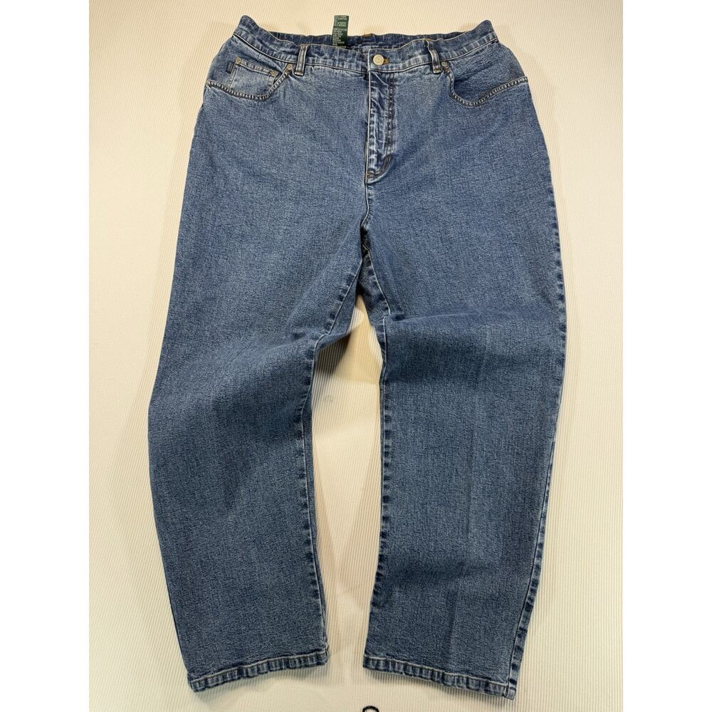 Lauren Jeans Co Ralph Lauren Straight Leg Jeans Women’s 16PW Blue Denim